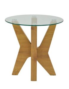 CANLAMOAK Lamp Table Oak