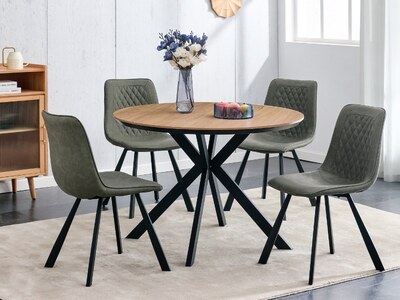 ERIKTROAK Round Table 1100 Oak