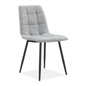 FREDCHGR Dining Chair Silver Grey