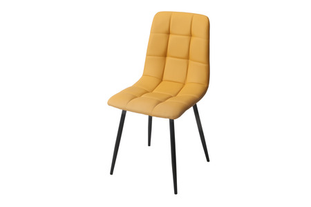 FREDPUYE Dining Chair Yellow PU