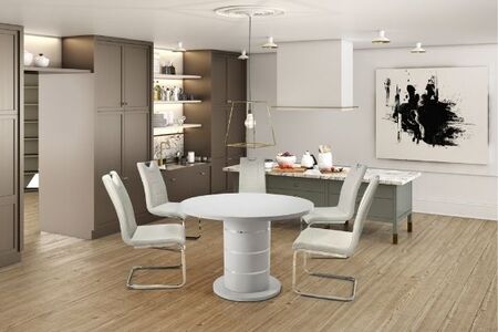 MODTRWH1 Round Table White 1.1m