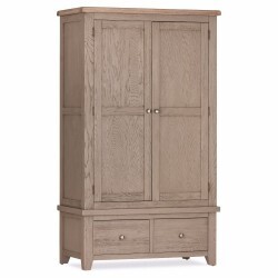 SALBR2 Double Wardrobe With Drawers