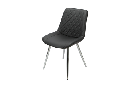 SILBLA Chair Black PU