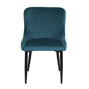 TALBL Dining Chair Blue Velvet
