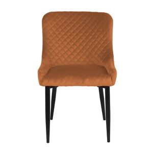 TALOR Dining Chair Orange Velvet
