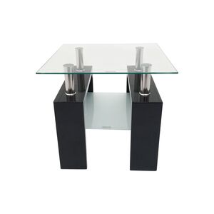 TIVBLL End Table - Black