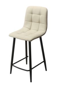 FREDPUSTTA Taupe Bar Stool PU