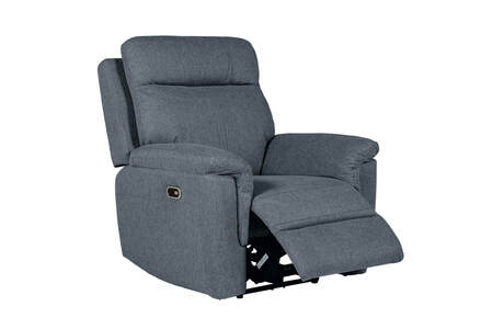 Bow-351-AZ 1 Seater Electric Recliner - Azul
