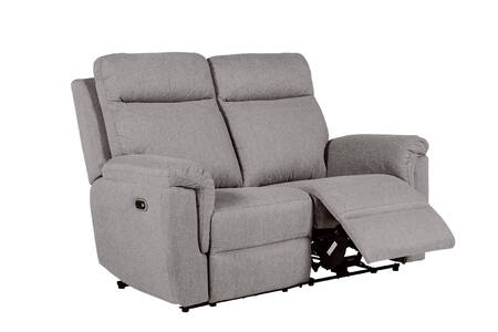 Bow-352-GY 2 Seater Electric Recliner - Grey
