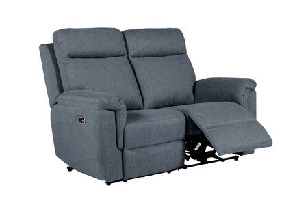 Bow-352-AZ 2 Seater Electric Recliner - Azul