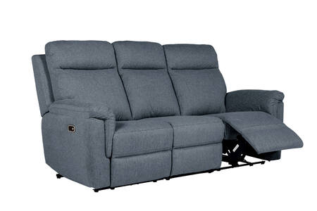 Bow-353-AZ 3 Seater Electric Recliner - Azul