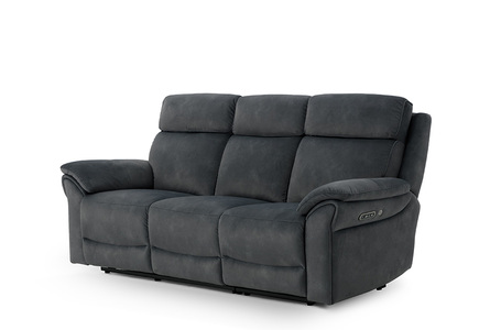 3 STR (3 Cushion) Power Recliner with PHT&Heat