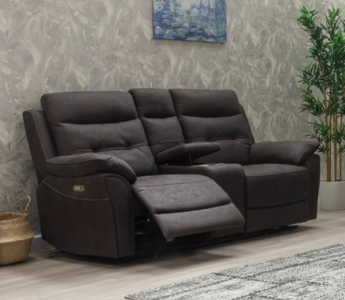 Charcoal Fabric 2RR Electric + Console