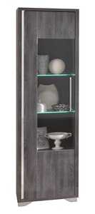 ARM035 Glass-Cabinet 1 Left Door With LED