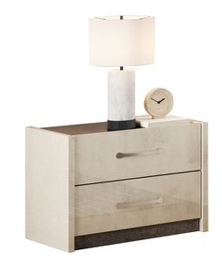 CLA014 Bedside Table 2 drawers
