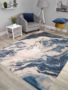 Design 10 Blue Rug
