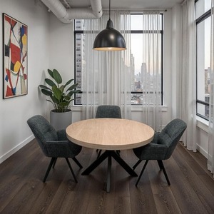 Manor Oak Round Dining Table 1.2 Metre