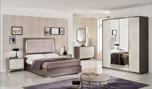 KRI004 Bedside Table 2 drawers