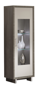 ROY034 Glass-Cabinet 1 Right Door W/LED