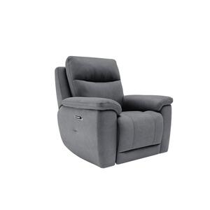 Power Recliner With Power Head Tilt , Power Lumber & Heat