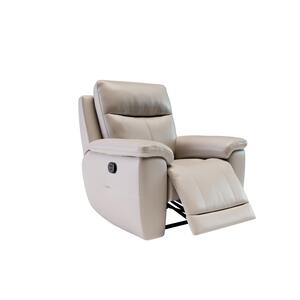 Power Recliner With Power Head Tilt , Power Lumber & Heat