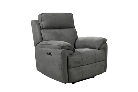 Chair (Rocker, Swivel, Power, Headtilt & Lumbar) With USB