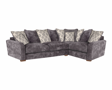 (L2C, R2) LHF 2 Armed Corner - Pillow Back