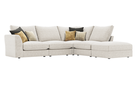 Armless Chaise RHF Inc F/Stool