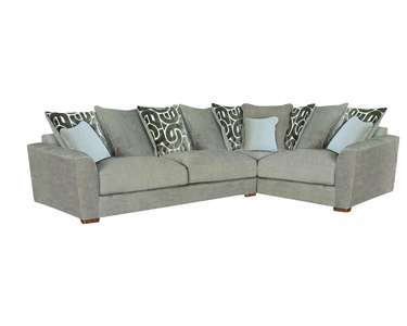 Corner Sofa Bed 2 Corner 1 RHF (L2S,R1,CO) - Pillow Back