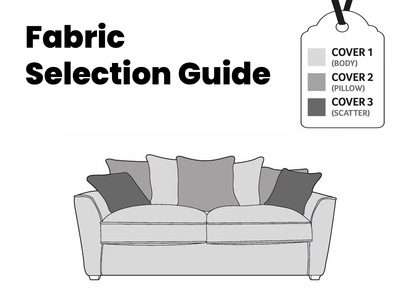 3 Seater Sofa (3ST) - Pillow Back