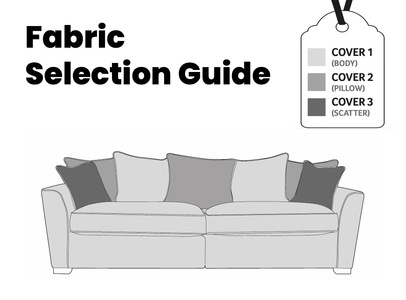 4 Seater modular sofa (4MD) - Pillow Back