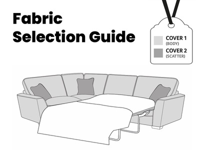 Corner Sofa Bed 1 Corner 2 LHF (R2S,L1,CO) - Formal Back