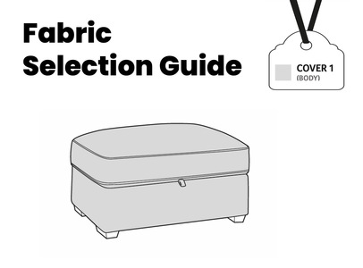 Large Plain Storage Footstool (FSS)