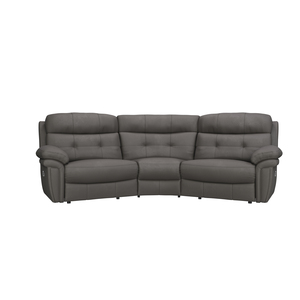 3 Seater Curved Manual Sofa