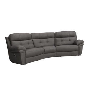 3 Seater Curved Manual Sofa