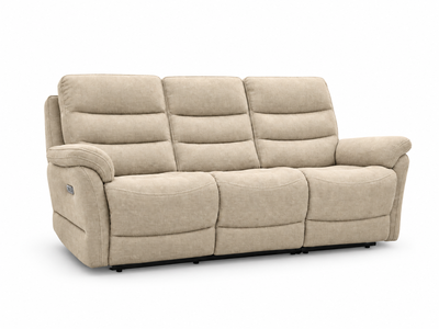 3 Seater Power Recliner & Headtilt (Toggle USB)