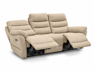 3 Seater Power Recliner & Headtilt (Toggle USB)