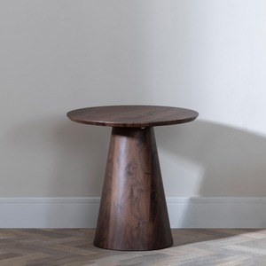 13-06-03 Walnut Round End Table