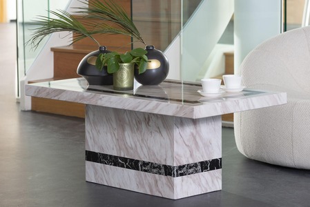 14-09-02 Cream Marble Coffee Table