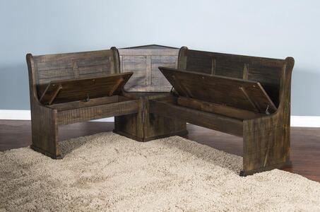 0113TL-BL Bench/ Long & Corner/ Back