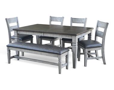 1012TA Extension Dining Table W/ Butterfly Leaf