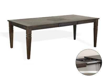1012TL2 Homestead Dining Table W/ Butterfly Leaf