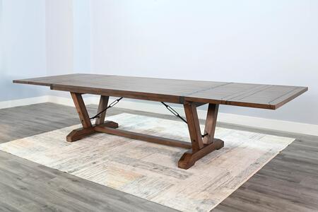 1167BU Yellowstone Ext. Table W/ Folding Leaves
