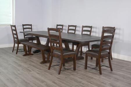 1167TL Homestead Ext. Table W/ Folding Leaves