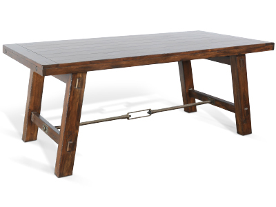 1367VM Tuscany Dining Table W/ Turn Buckle