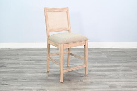 1426WE-24 Cane Back & Cushion Seat Barstool