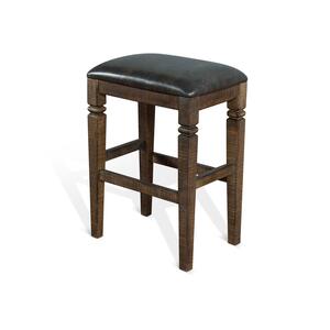 1430TL2-30 30"H Homestead Backless Stool, Cushion Seat