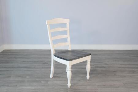 1432EC Carriage House Ladderback Chair, Wood Seat