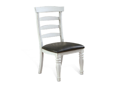 1432EC-C Ladderback Chair, Cushion Seat