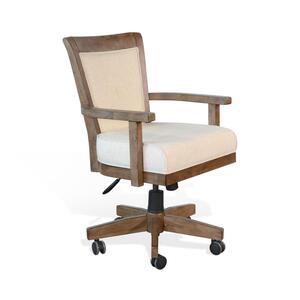 1444BU Game Chair W/ Casters, Cushion Seat & Back